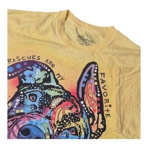 The Mountain Dean Russo Rescues Are My Favorite Breed‎ Dog Graphic Tee Adult L